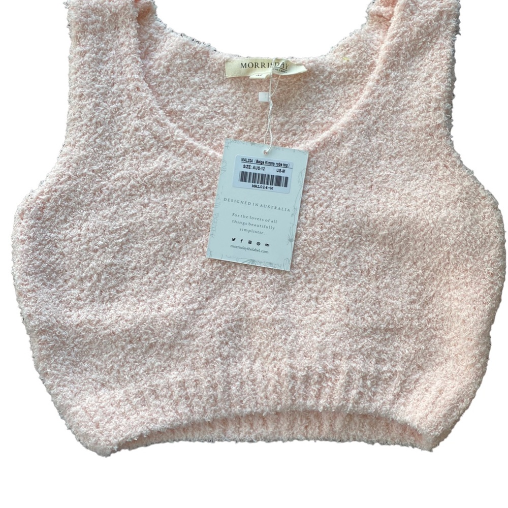 Morrisday the Label Pink Kimmy robe top NWT Medium